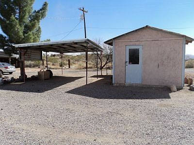 Shed and 2 space carport