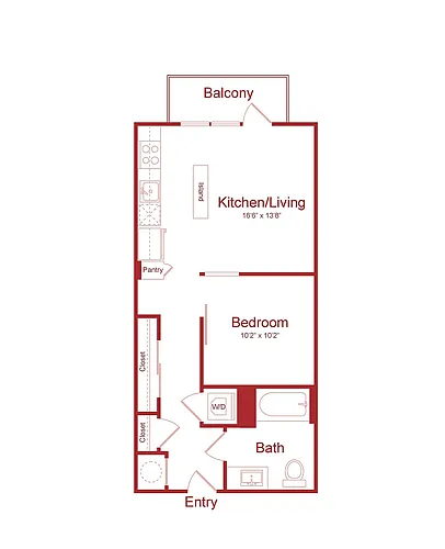 Floor plan A10U