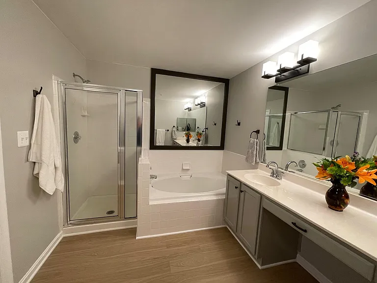 Master bathroom