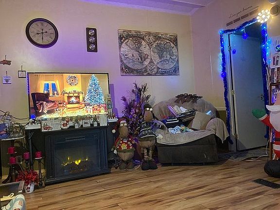 partial living room