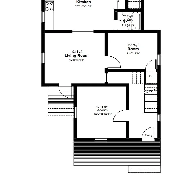1s floor floor plan