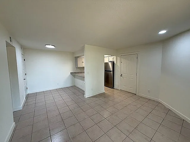 Upgraded Unit Living Room and Dining Room