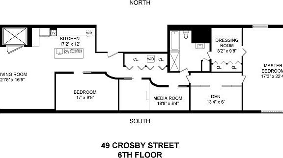 2nd image of 49 Crosby St Floor 6
