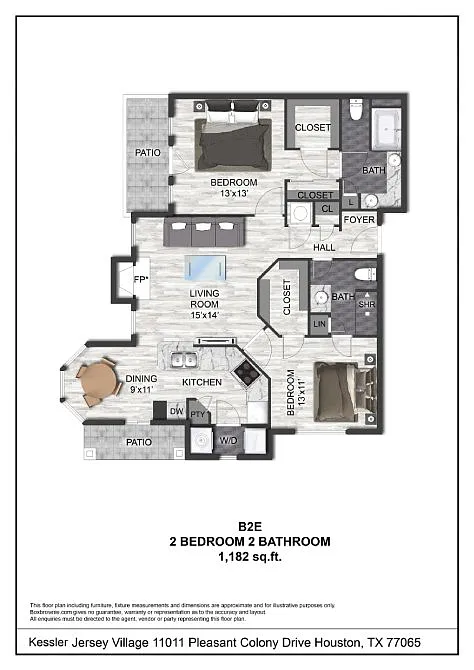 Floor plan B2E