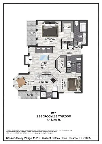 Floor plan B2E