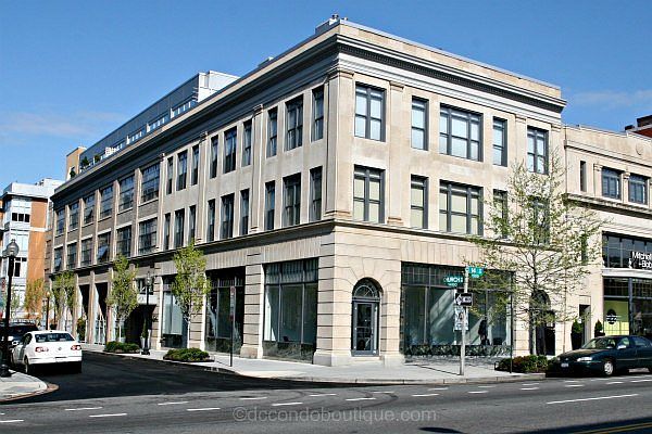 Whole Foods around the corner, Sushi Across the street and Le Dip a block away