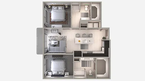 Floor plan B2