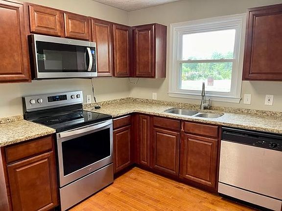 Kitchen with granite top