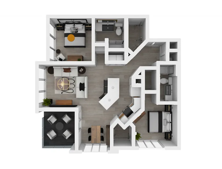 Floor plan Union