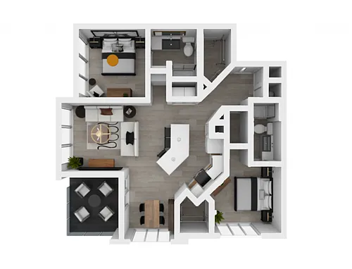 Floor plan Union