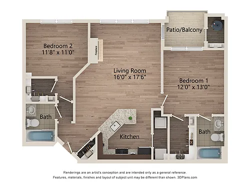 Floor plan B1