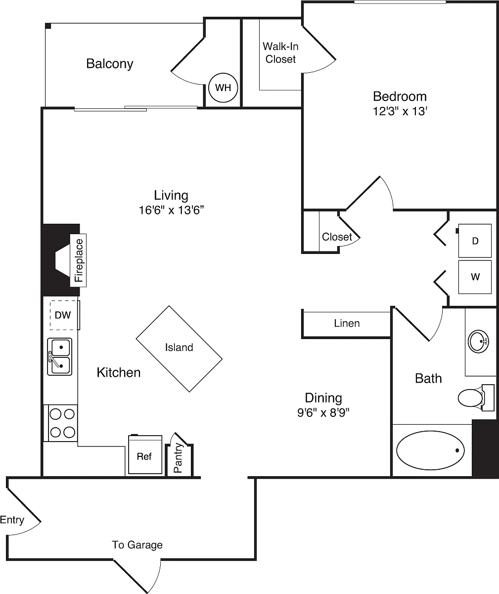 Floor plan The Tangier - Alt 2