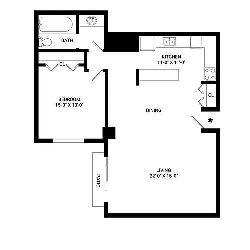 Floor plan Daisy