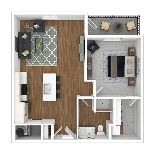 Floor plan A1 Vandalia