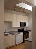 Kitchen, gas cooking and microwave