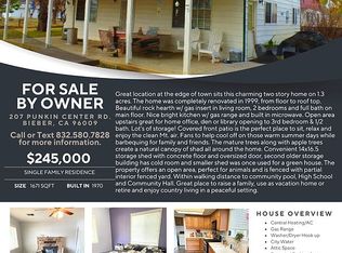 207 Punkin Center Rd, Bieber, CA 96009