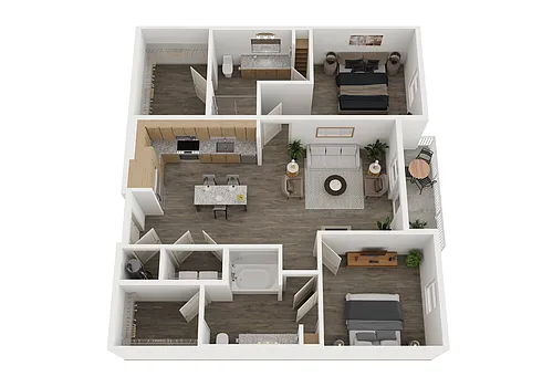 Floor plan B1