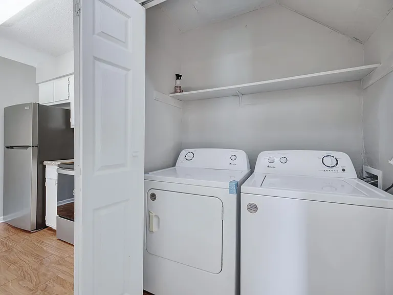 New washer and dryer