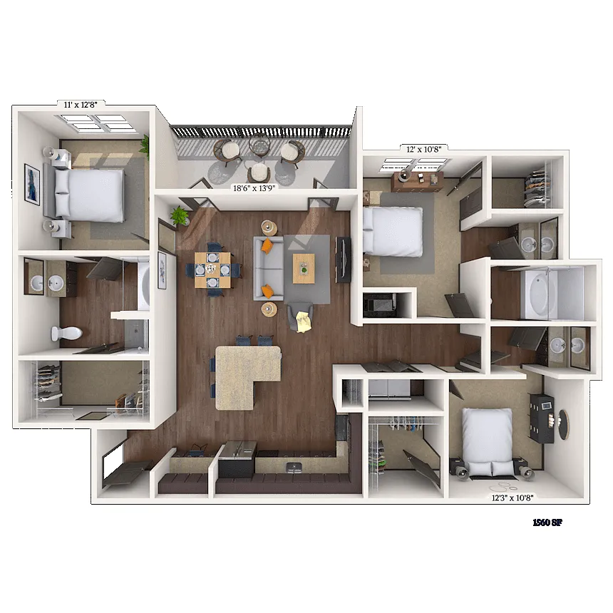 Floor plan Redding