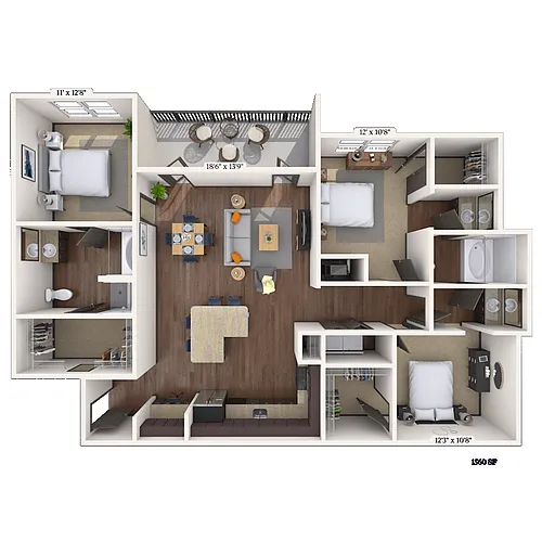 Floor plan Redding