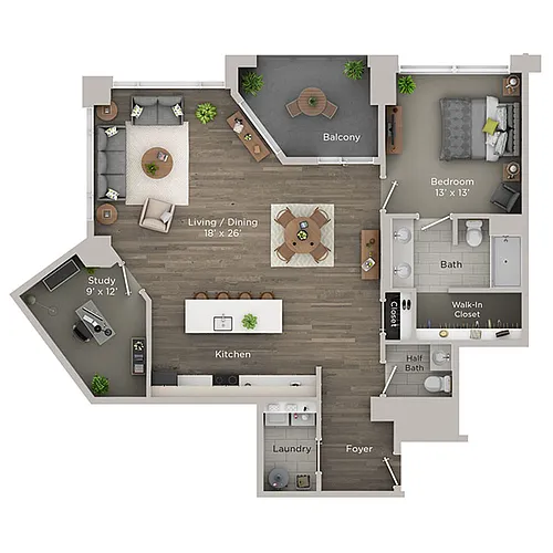 Floor plan The Vista