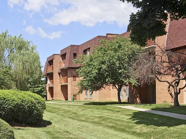 Lush lawns and landscaping