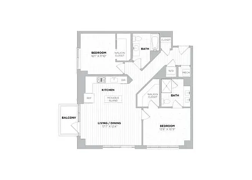 Floor plan Dylan 2H