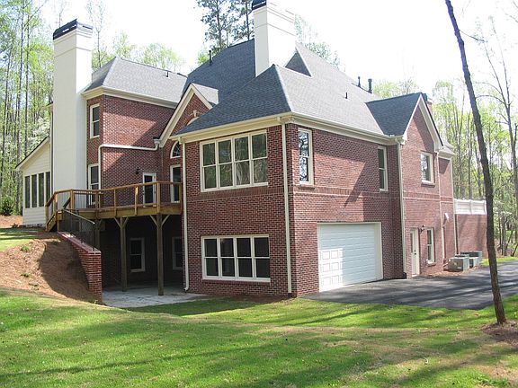 Rear of Home with Addtional Garage