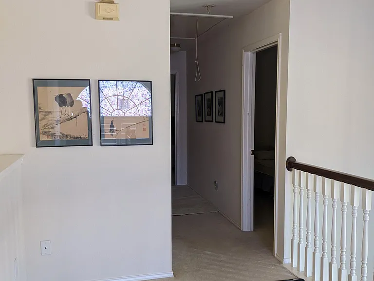Upstairs landing