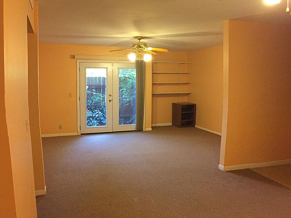 Open plan dining/living area