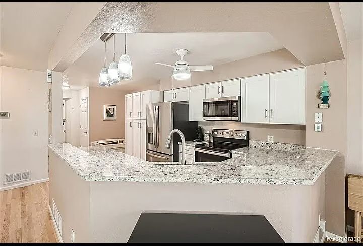 Kitchen view from the dining area