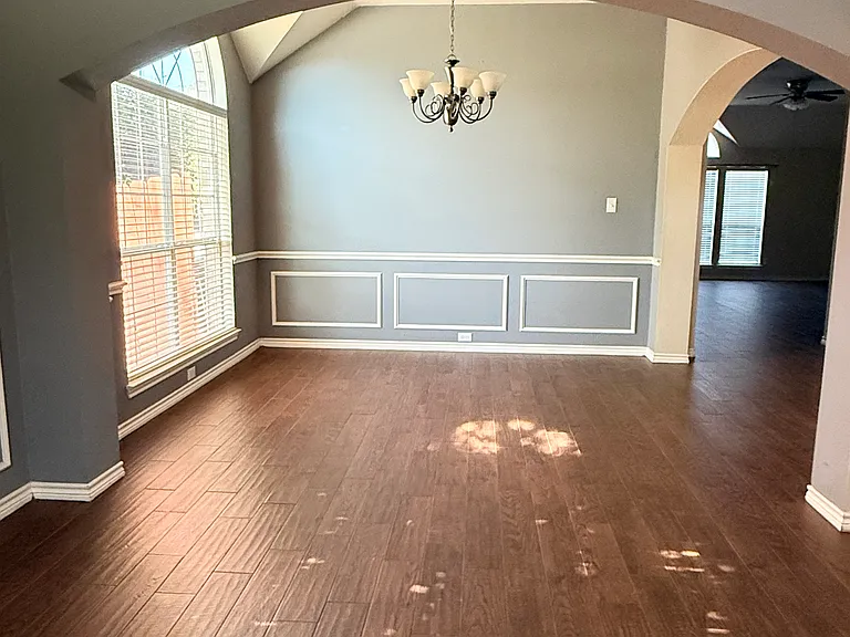 formal dining area