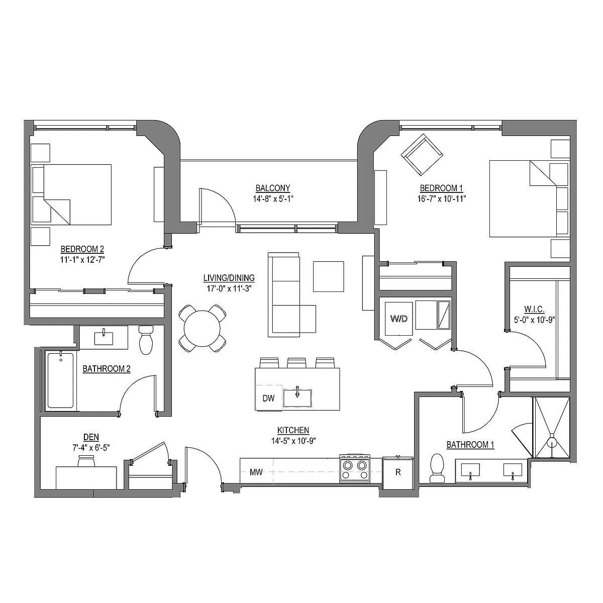 Floor plan Plan 05.1