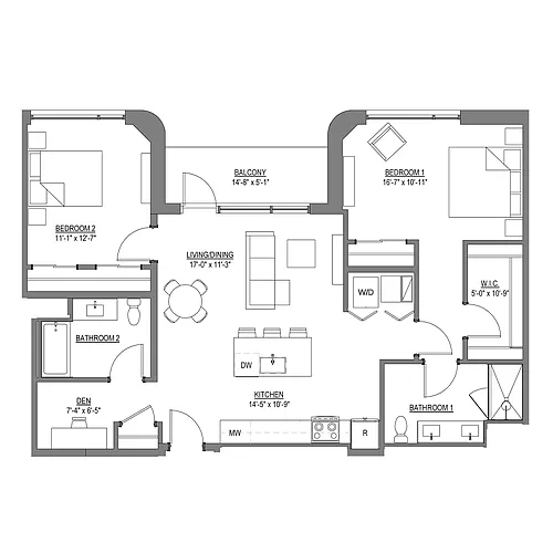 Floor plan Plan 05.1