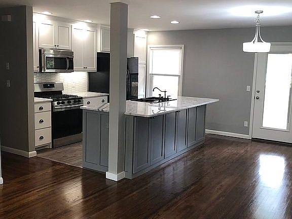 Open space concept kitchen