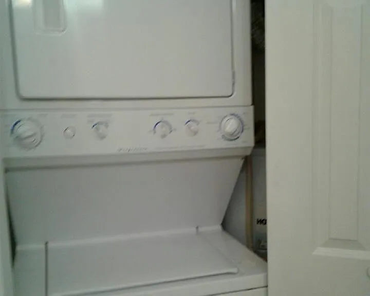 washer/dryer in bathroom
