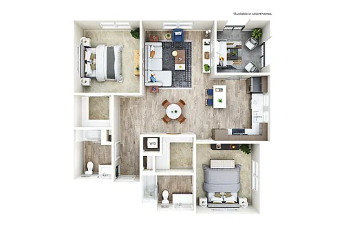Floor plan B2