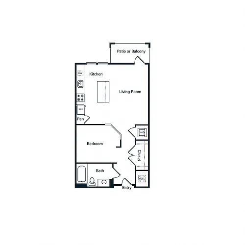 Floor plan S1-3