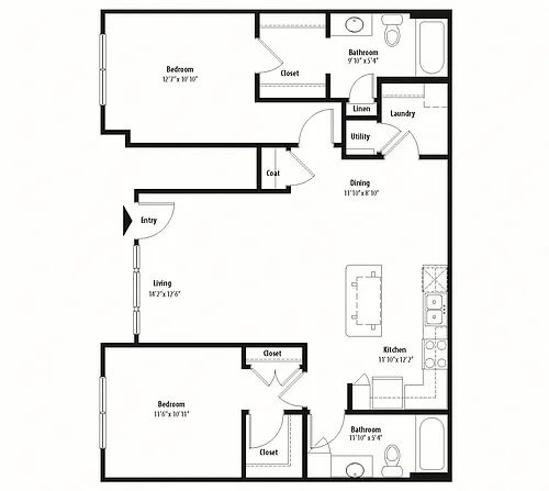 Floor plan B2