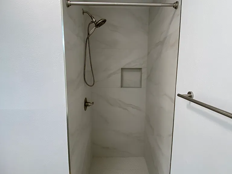 Shower in Master bathroom