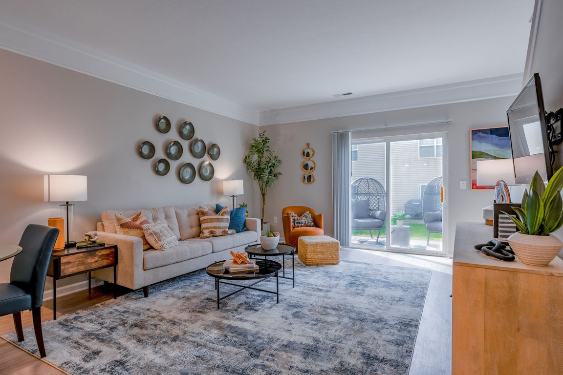 Newly Renovated Living Room with Patio