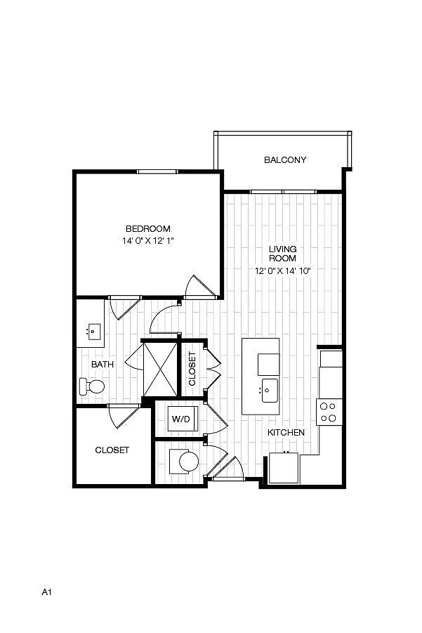 Floor plan A1
