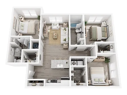 Floor plan C1