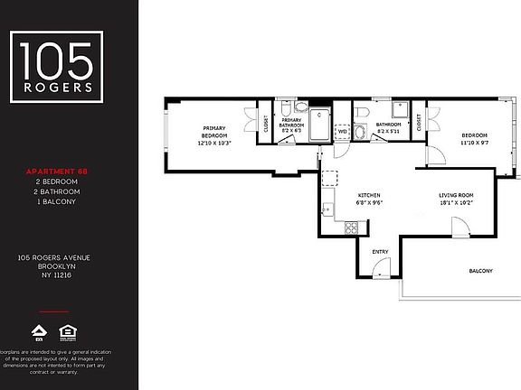 2nd image of 105 Rogers Ave #609