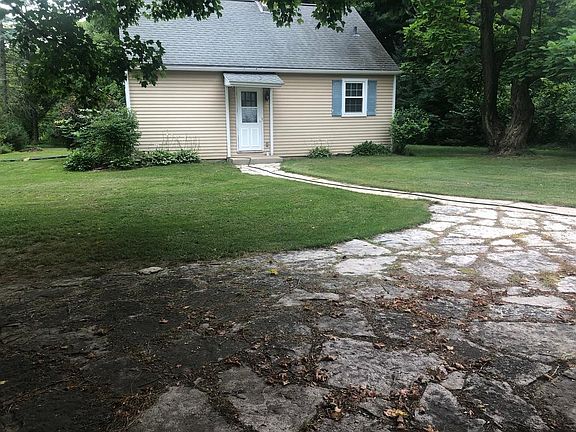 Exterior back with patio.