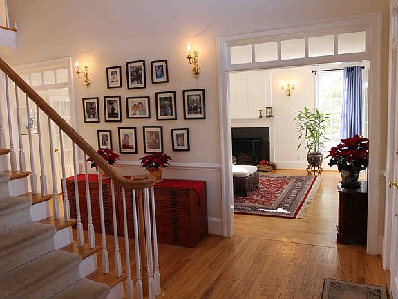 View of center hall to LR