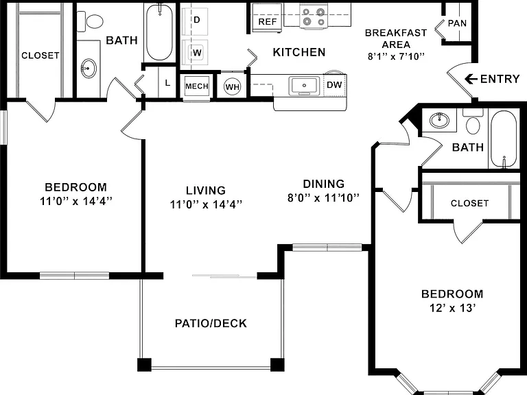 Ranch Lake Apartments — Photo 37