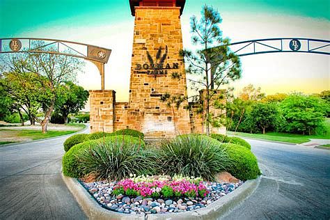 Entrance to neighborhood 