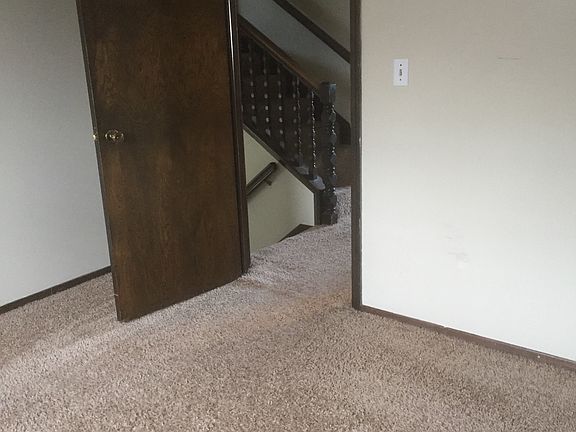 Bedrooms are carpeted