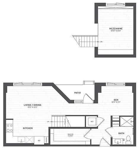 Floor plan 1M